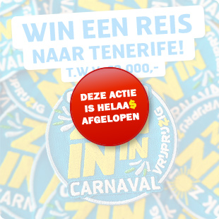 Scoor een gratis Zininin embleem en win een reis naar Tenerife!