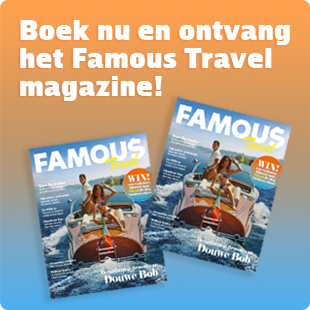 Boek nu en ontvang het Famous Travel Magazine!