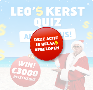 Leo's Kerst Quiz bij Prijsvrij Vakanties!