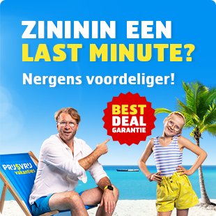 Last Minute Deals bij Prijsvrij Vakanties