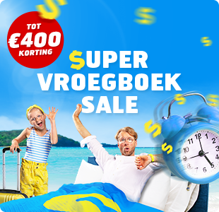 Super Vroegboek Sale bij Prijsvrij Vakanties