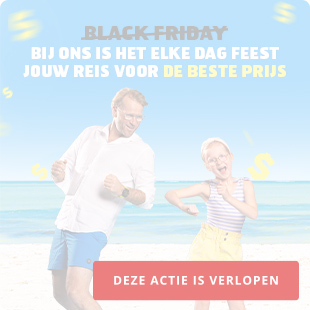 Black Friday bij Prijsvrij Vakanties