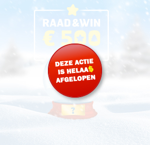 Doe nu mee en maak kans op een reistegoed t.w.v. €500! Kerst Winactie 2021: Raad & Win