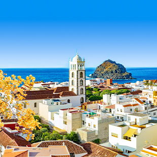 Uitzicht over La Gomera