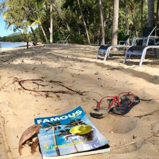 Winactie Famous Travel op het strand