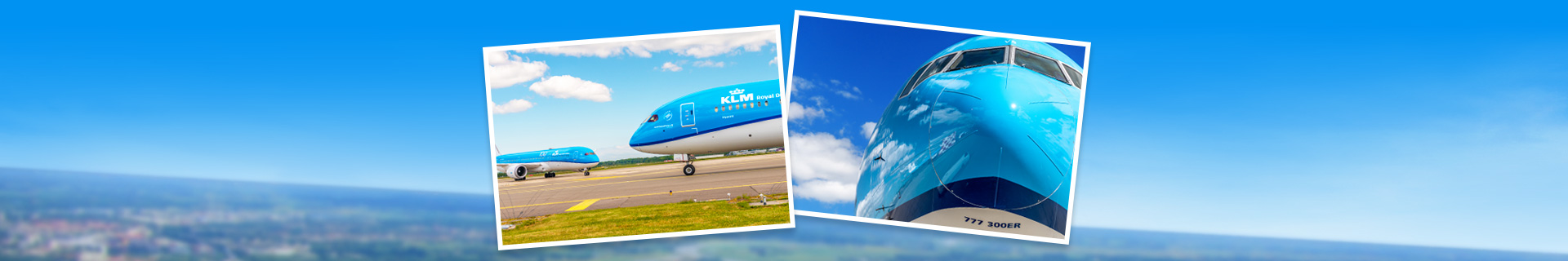 Vliegtuig van KLM