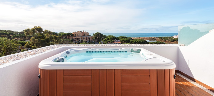 Hotel met jacuzzi op de kamer