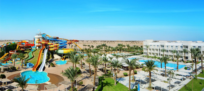 Groot all inclusive hotel in het zonnige Egypte