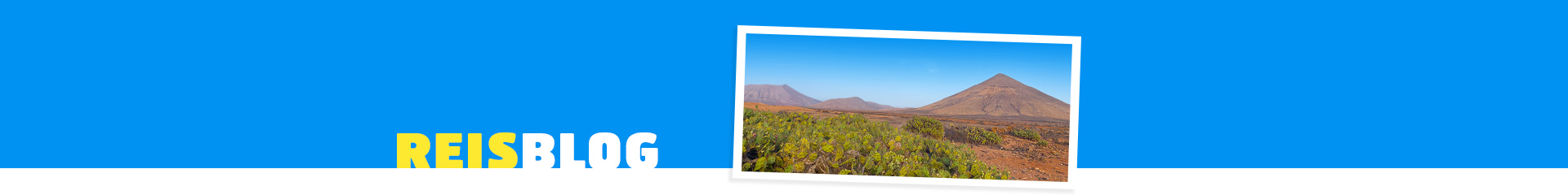 Uitzicht op het landschap van Fuerteventura