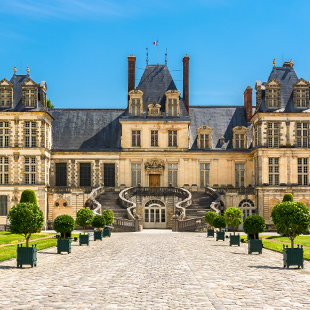 Oud chateau in Frankrijk